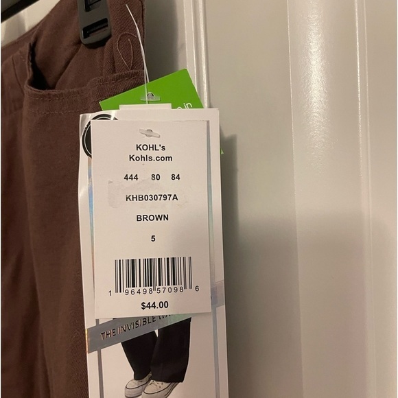 CARGO PANT Tinseltown hi-rise‎ junior 5/27 BROWN LOTS OF POCKETS SUPER WIDE LEG - Picture 2 of 16